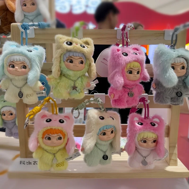 新作ワクク3.0 ONA ROLLシリーズ ビニールドール ブラインドボックス キュート カラフル オーナメント ミステリーボックス バッグ ふわふわキーホルダー クリスマス 友達へのプレゼント