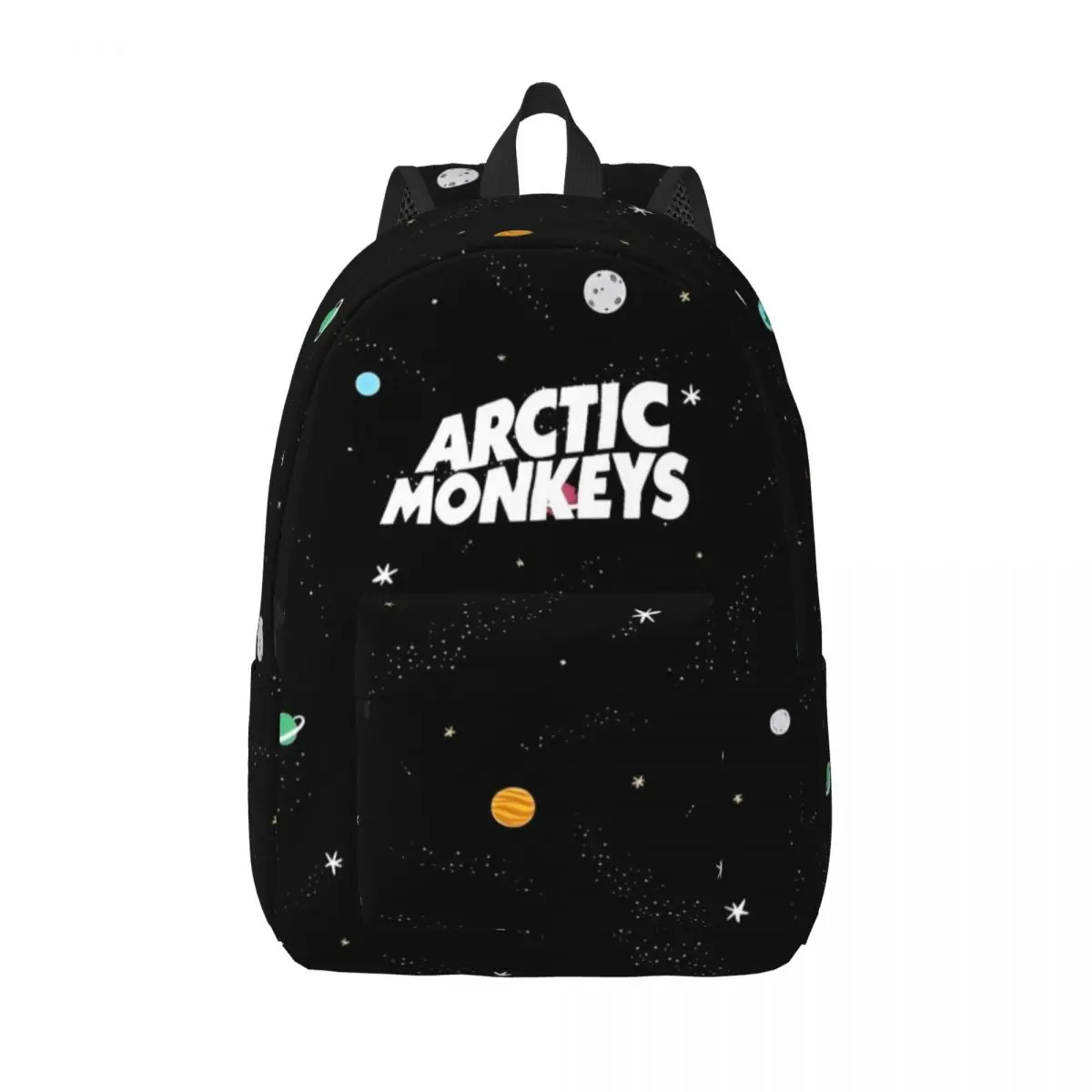 Groupe d'albums de musique rock pour adolescents, cartable pour étudiants, Arctic Monkeys Sac de jour en toile pour le sport du collège