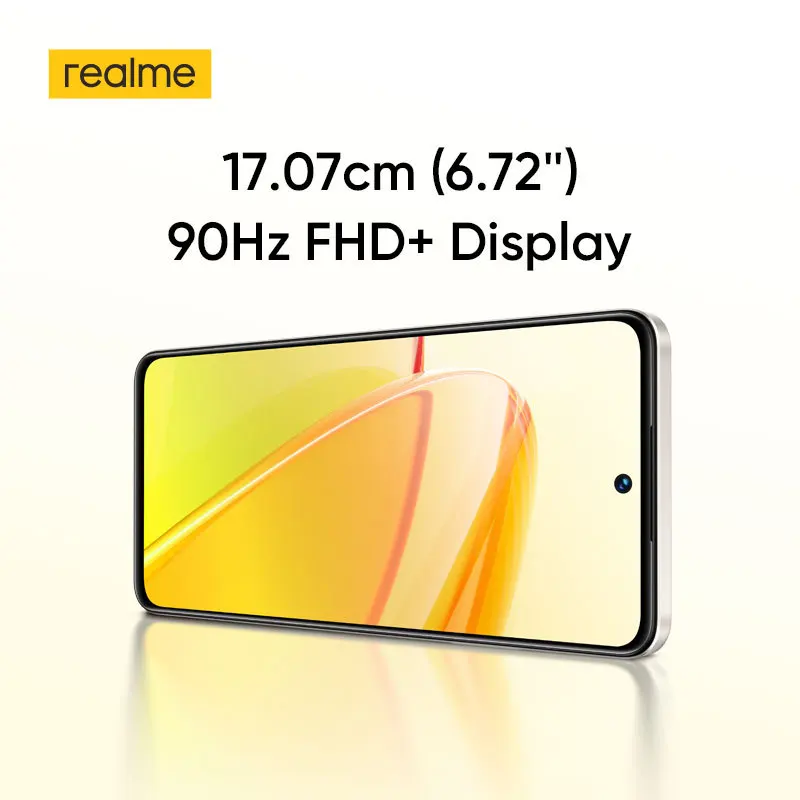 Realme C55 Smartphone MediaTek Helio G88 AI 64MP Camera 33W SUPERVOOC Charge FHD+ 6,72\'\' 90Hz Screen Cellphone