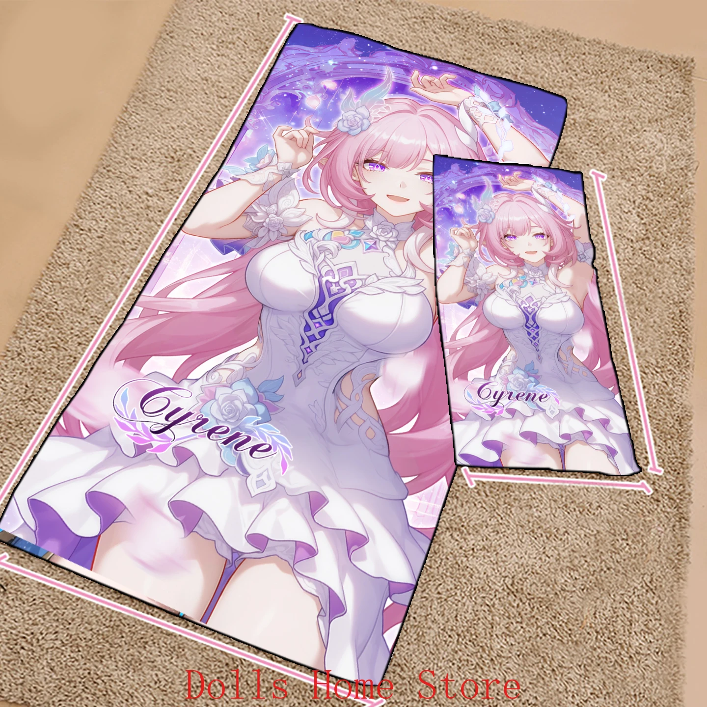 هونكاي: ستار السكك الحديدية سيرين أنيمي أوتاكو مناشف استحمام منشفة الكرتون منديل 70X155 سنتيمتر فوط استحمام 35X75 سنتيمتر منشفة