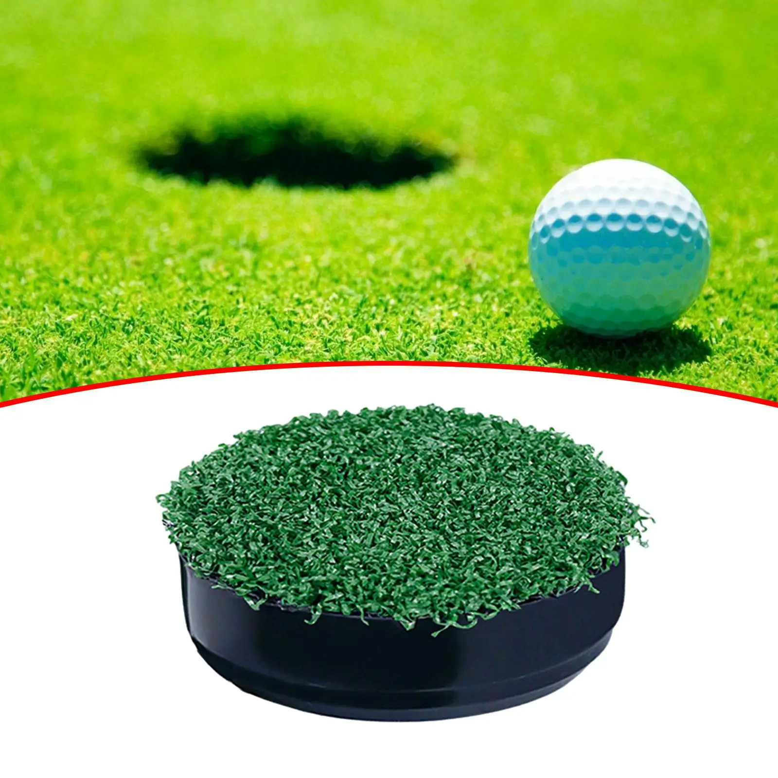 Golf Cup Cover Lid Golf Hole Cup Cover for Outdoor Activities Training Yard