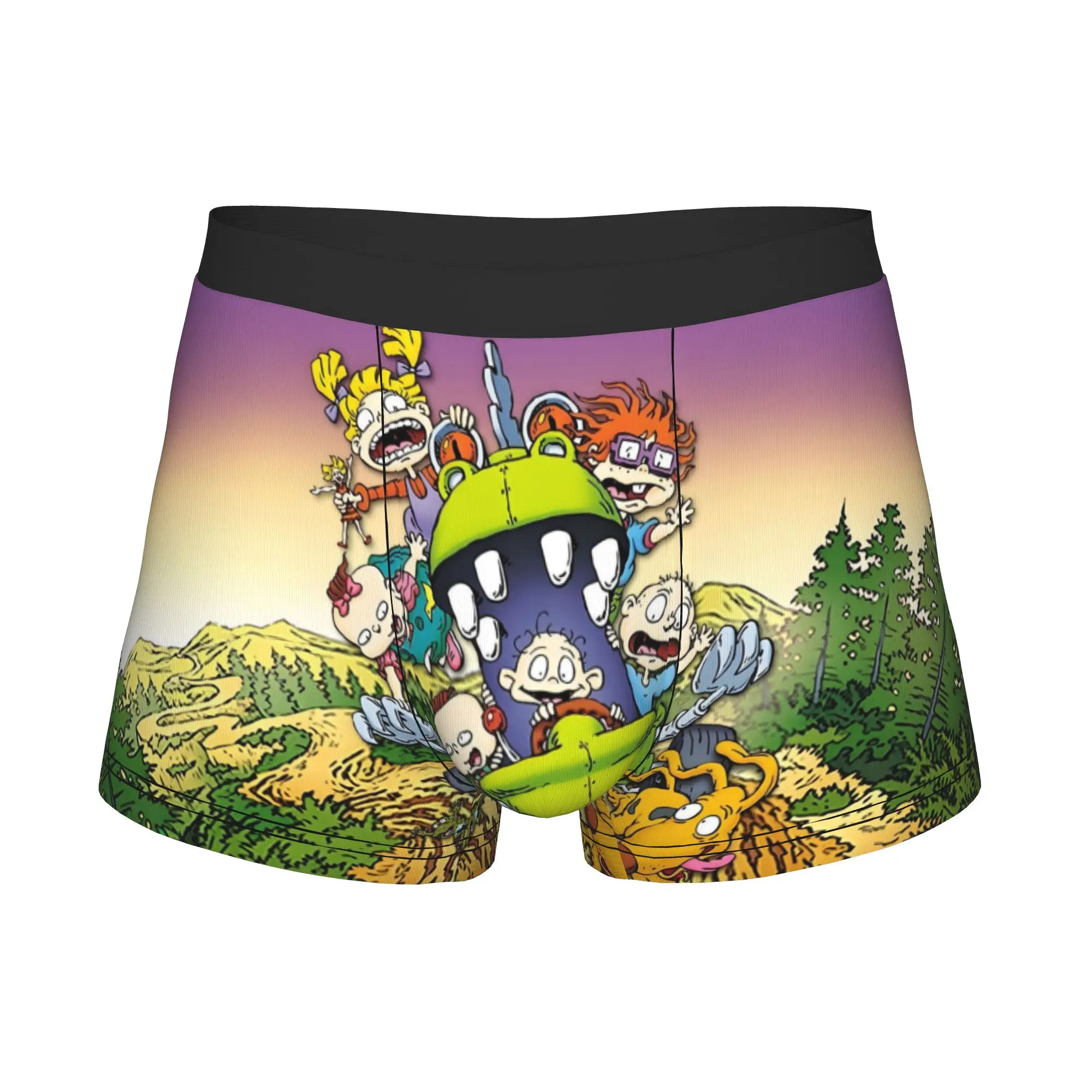 Funny R-Rugrats Boxers Shorts Panties Male Underpants Comfortable Adventure Briefs Underwear
