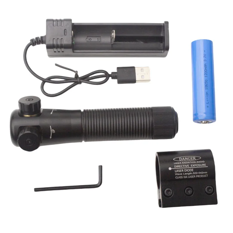 

Hunting and Camping Laser Sight with 20mm Picatinny Rail Laser Collimator