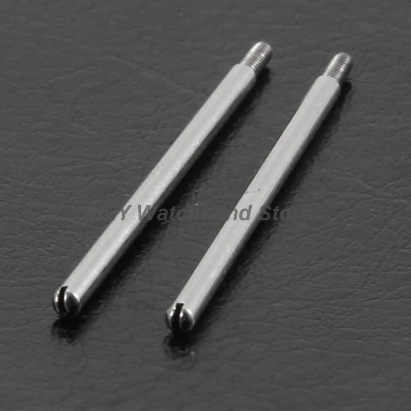 26.5 مللي متر 30.7 مللي متر ساعة موصل قضيب ل كارتييه سانتوس 100 مسامير من الفولاذ المقاوم للصدأ حزام الساعات ربط الصلبة ساعة المسمار التبعي #4