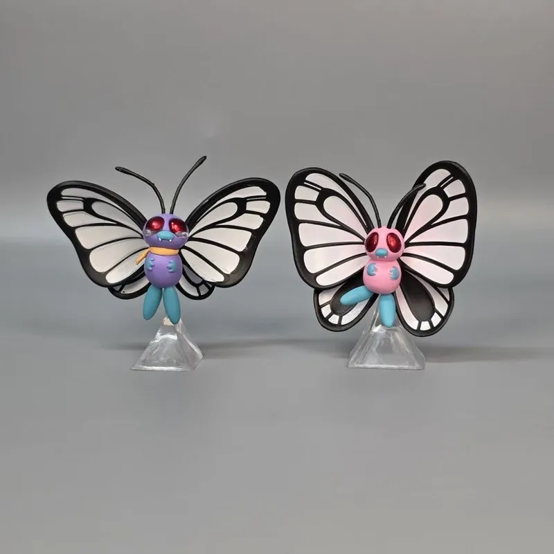 

Новая 7-сантиметровая фигурка Покемона Фея Бабочка, окружающая модель, настольные украшения ручной работы, украшенные разнообразными игрушками и подарками
