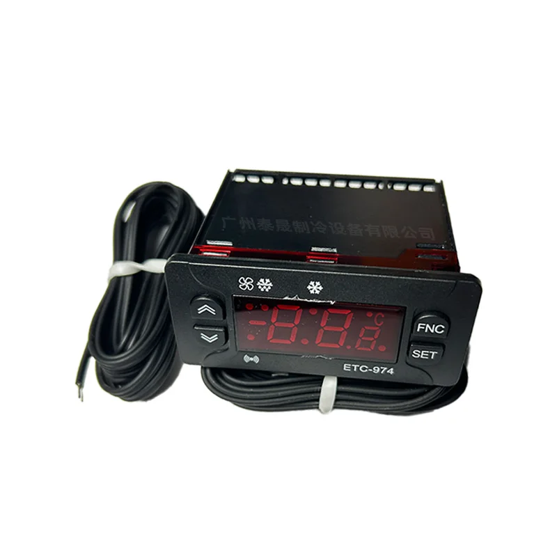 

ETC-974 ETC-961 AB-10TH AB-10C AK-5060 Temperature Controller AC 220V Refrigerator Defrosting Heating with Dual NTC Sensor