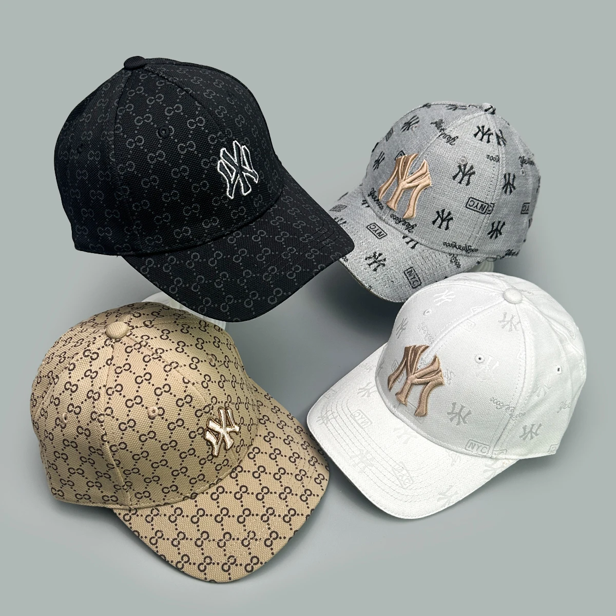 

Korean Letter Embroidery Baseball Hats New Unisex Hardtop Outdoor Retro Sunshade Check Versatile Personal Fashion Peaked Caps