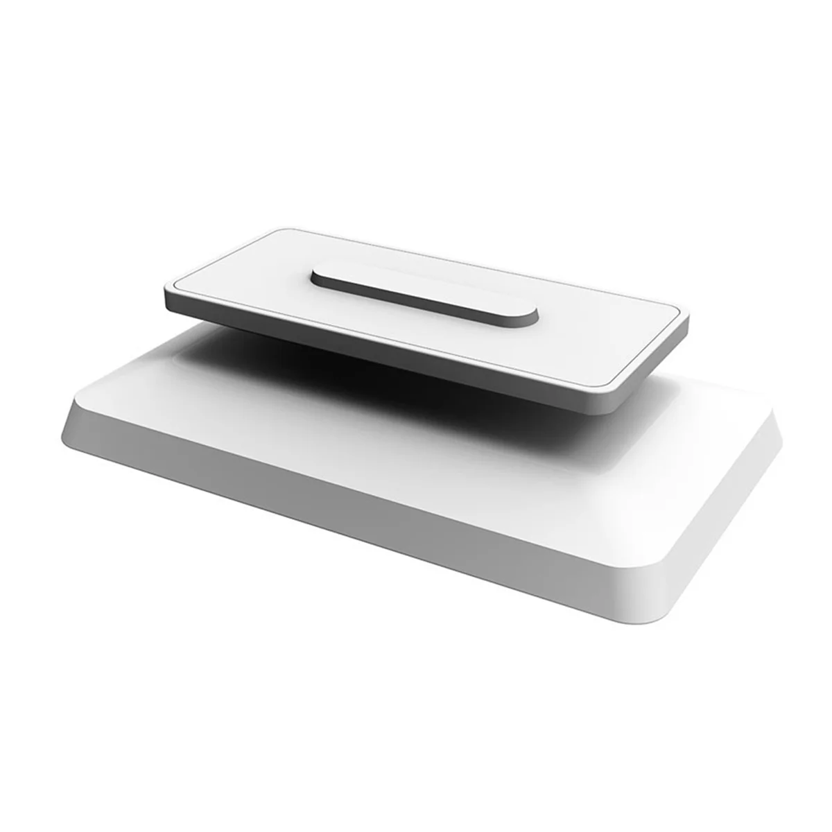 حامل BFYLW لـ Echo Show 8، حامل حامل مكبر الصوت الذكي لـ Echo Show 8، ملحقات تثبيت الطاولة - أبيض