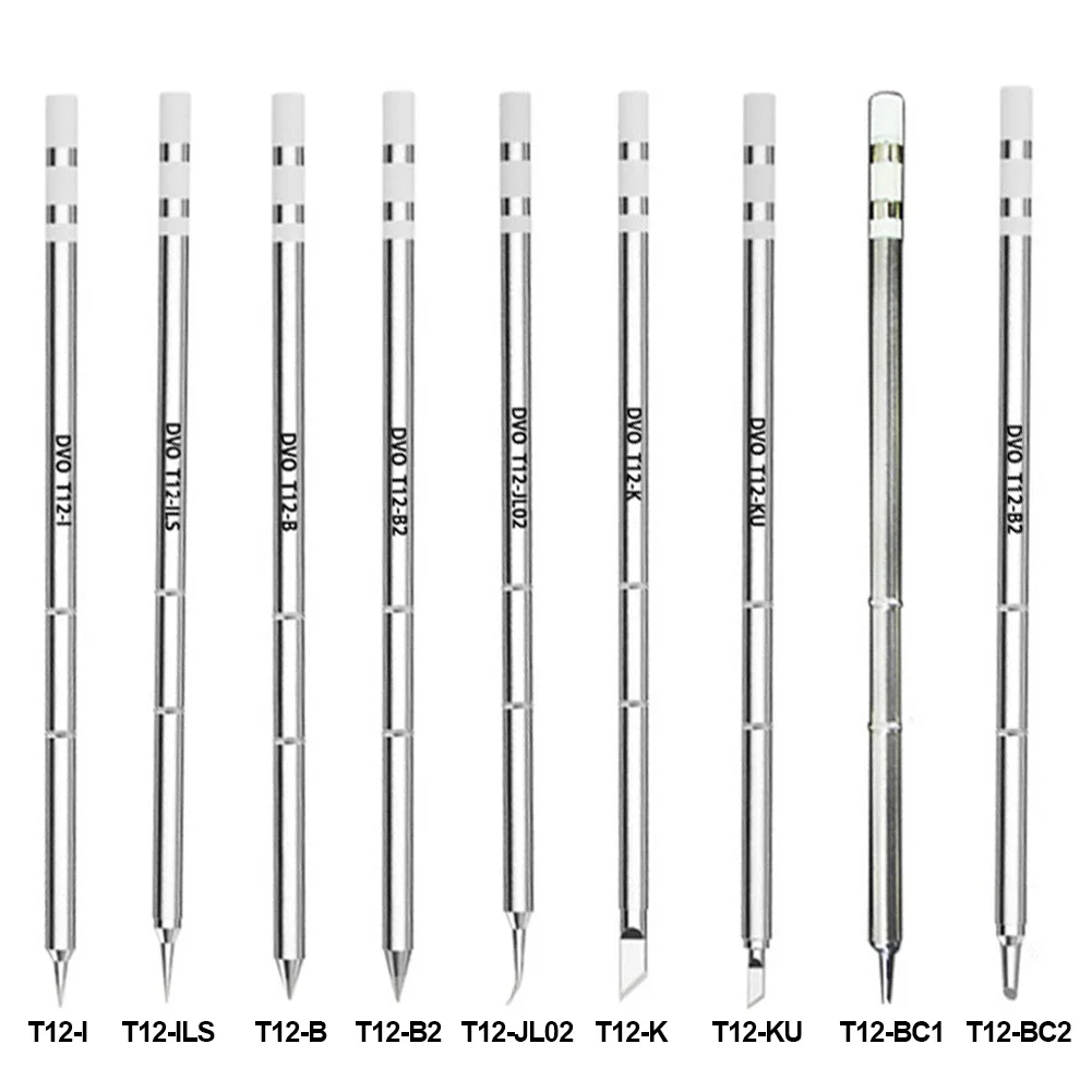 

T12 K Series Soldering Solder Iron Tips T12-KL KF KR KU Series Iron Tip for Hakko FX951 STC AND OLED Electric Soldering Iron