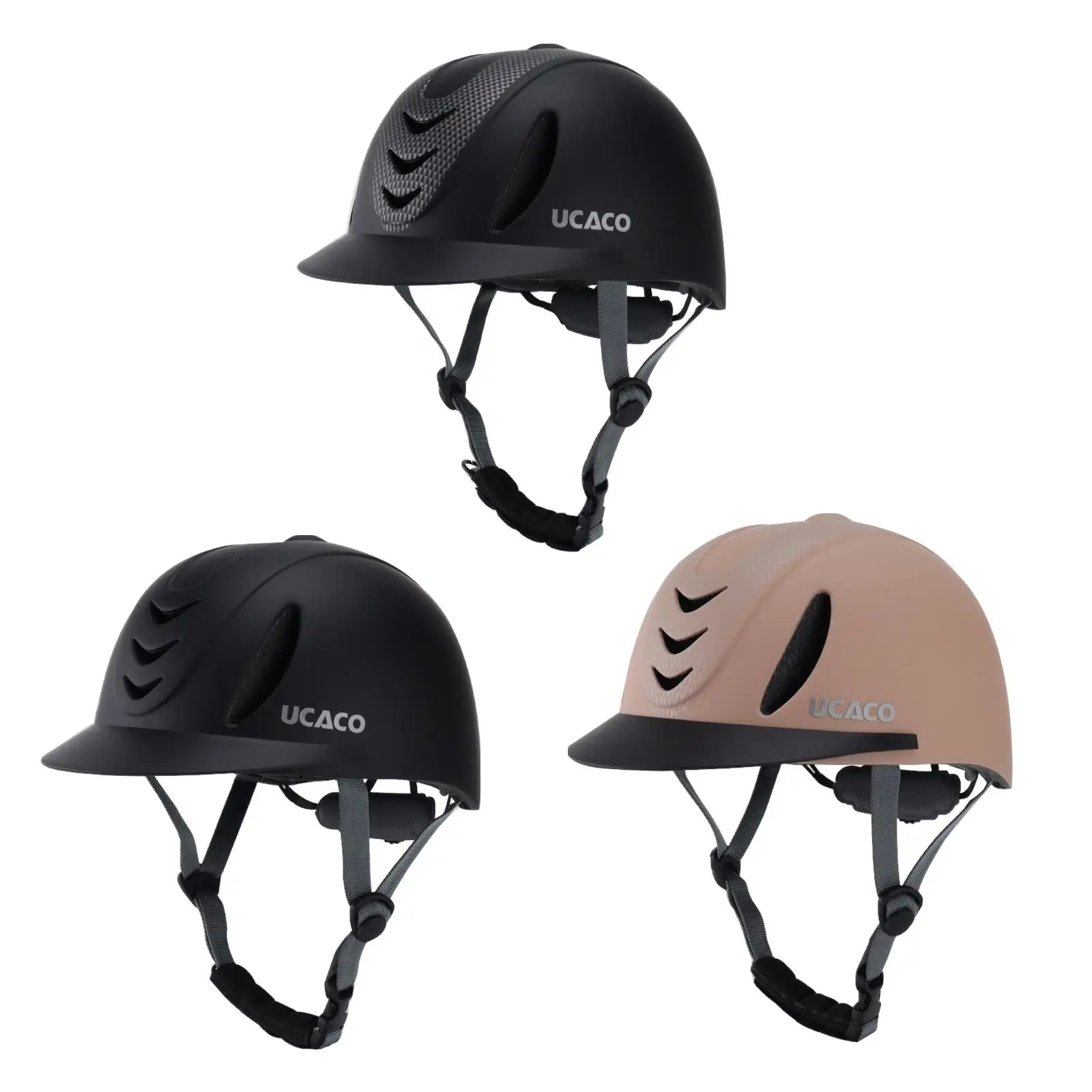 Helm berkuda pelindung ventilasi profesional, pelindung Ultralight trendi musim panas nyaman dengan Dalaman yang dapat dilepas untuk pria wanita