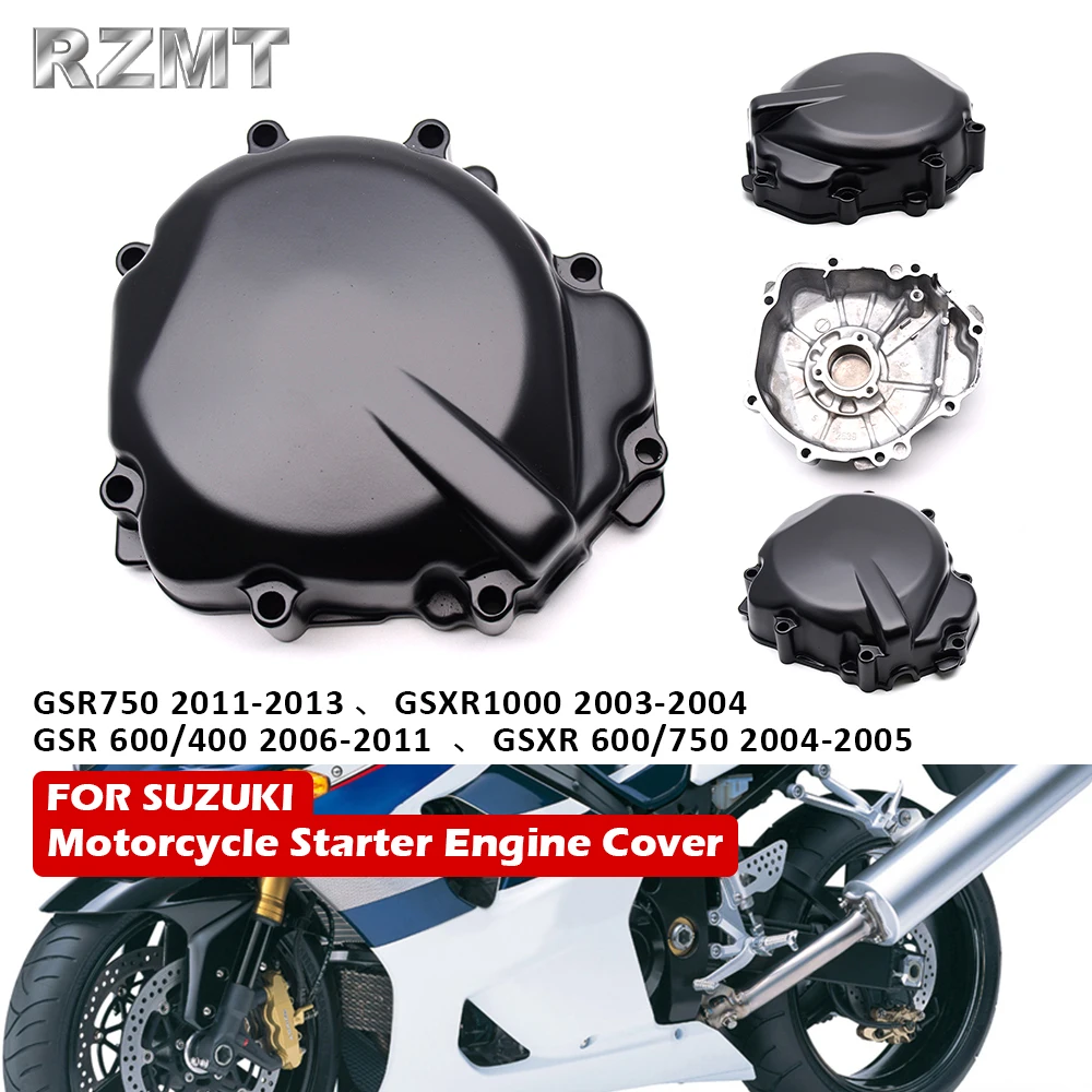 

Motorcycle Left Stator Starter Engine Crankcase Cover For SUZUKI GSR400 2006-2011 XF-2639