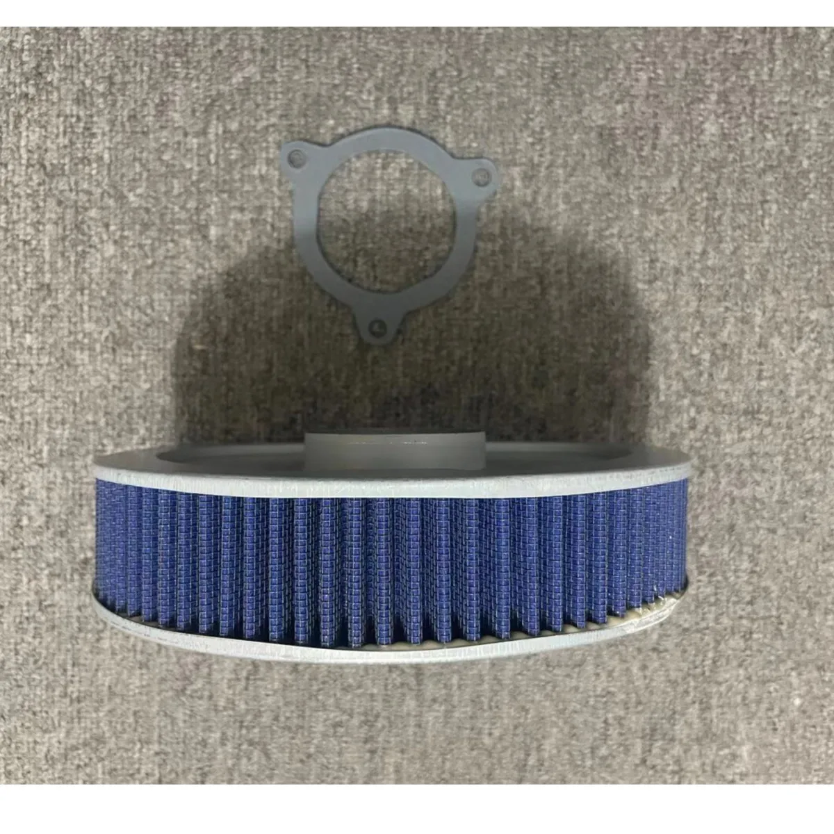 

For Harley Road King Electra Street Glide FLHX FLHT Motorcycle Blue High Flow Replacement Air Filter 2008-12 Air Cleaner Element
