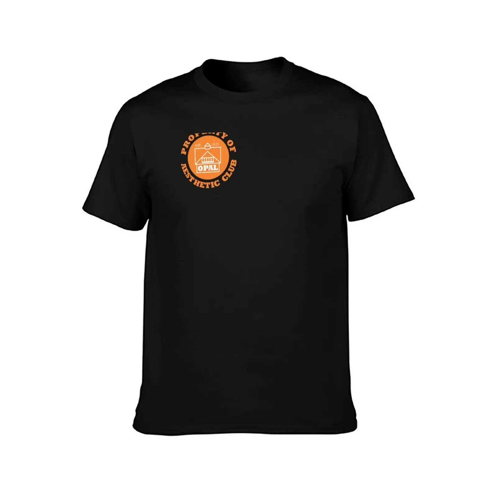 OPAL-Property of Aesthetic Club-Logo T-Shirt Large Size Breathable Tee T-Shirt