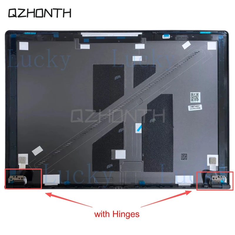 

f New For ASUS ROG Zephyrus G16 Air GU605 2024 Back Cover with Hinges/Bottom Case