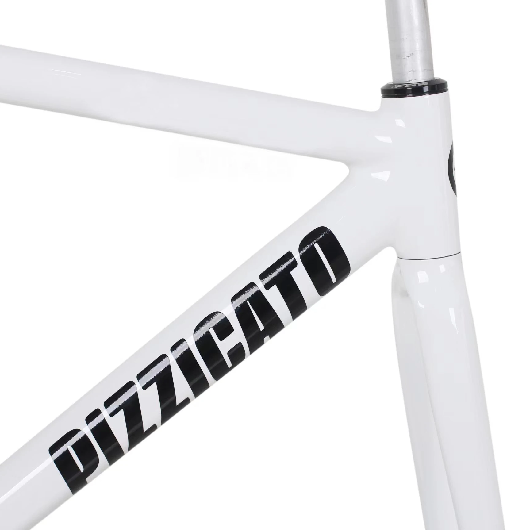 PIZZ T1 Fixed Gear Bicycle Frameset, White - AliExpress 18