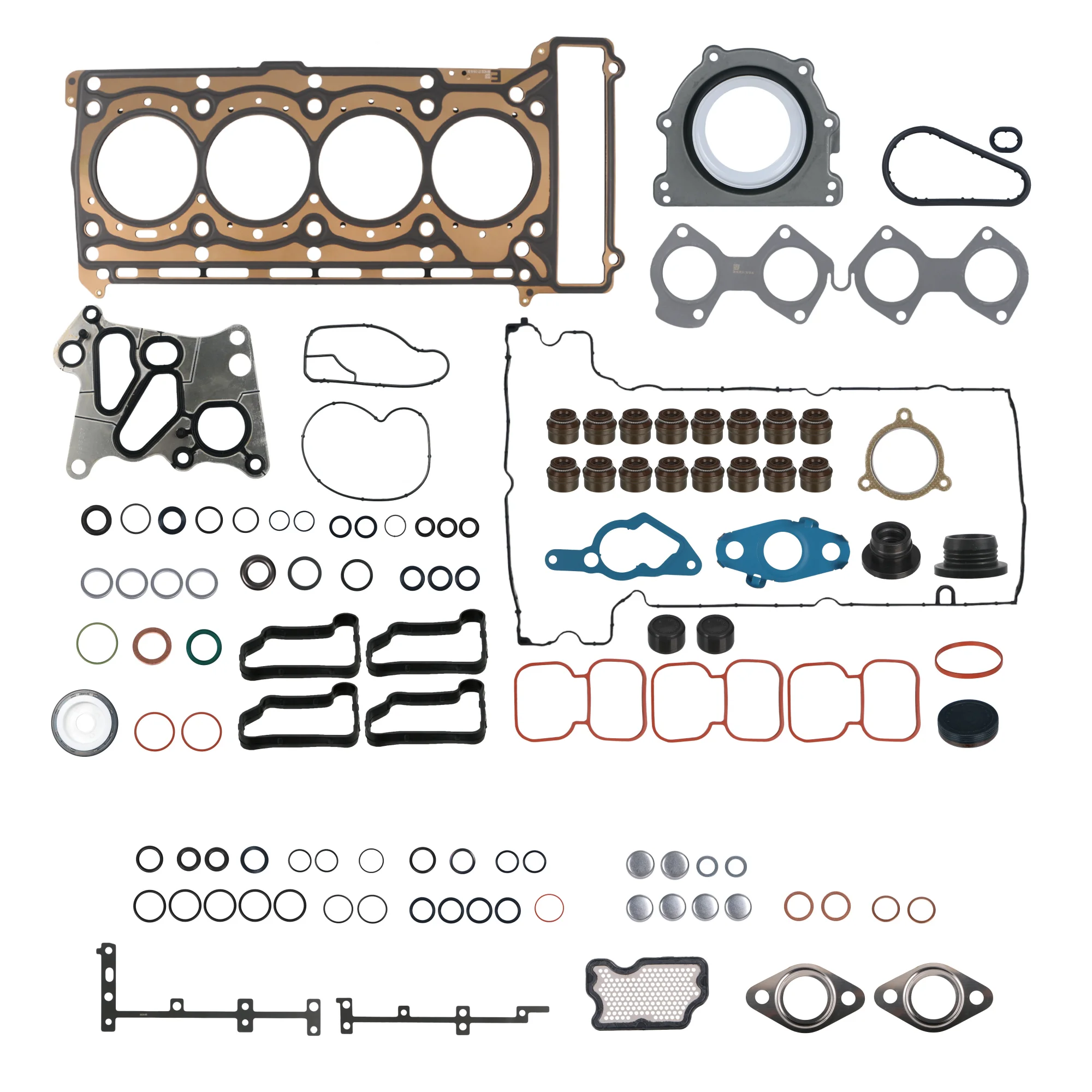 Engine Parts Rebuild Overhaul Kit Full Cylinder Head Gasket Seal Set for Mercedes Benz New M271 1.8T C-Class E-Class SKL-Class