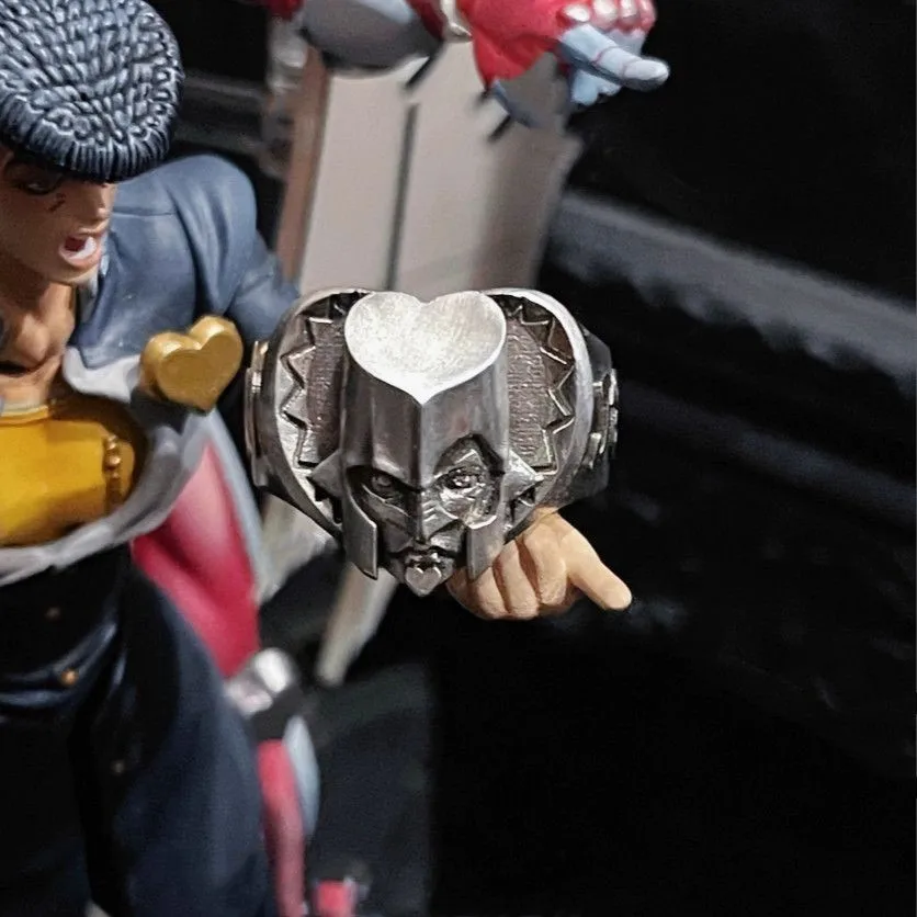 Anillo independiente con diamantes locos de Josuke oriental inmortal de la maravillosa aventura de JOJO-X