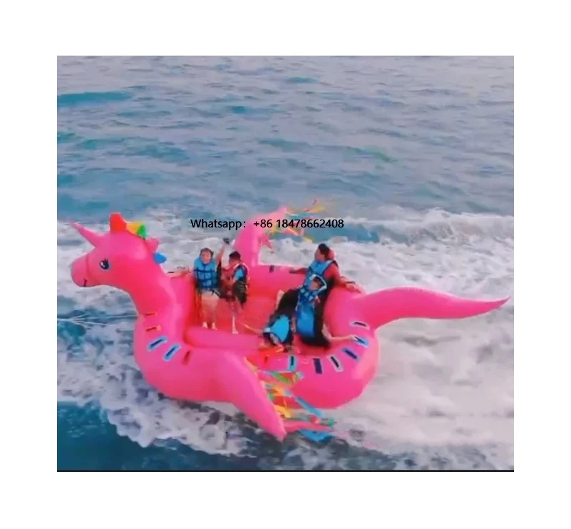 

Factory Wholesale Towable unicorn Water Towable Tube unicorn Water Toy for Sale