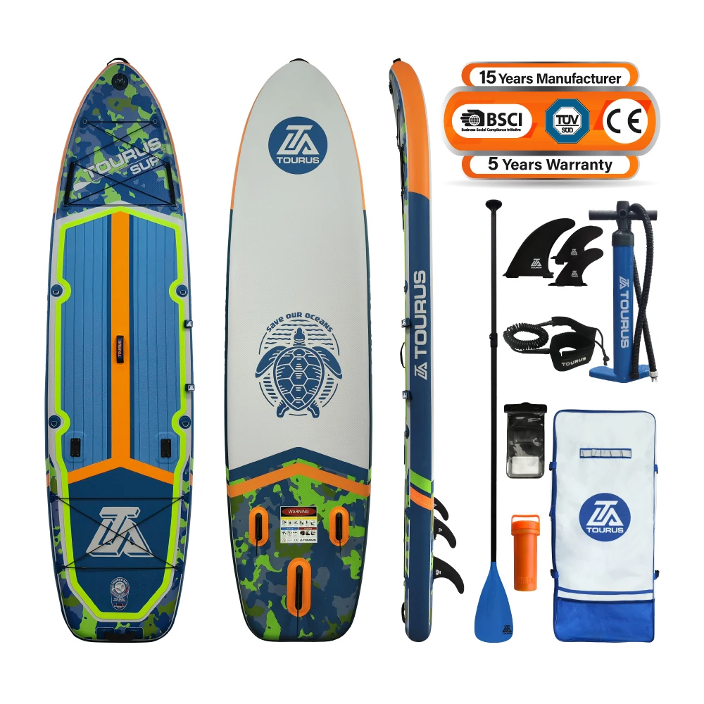 Custom Inflatable Fishing Board Inflatable Fishing Paddle Board Sup Board For Ocean Waters Lakes Rivers