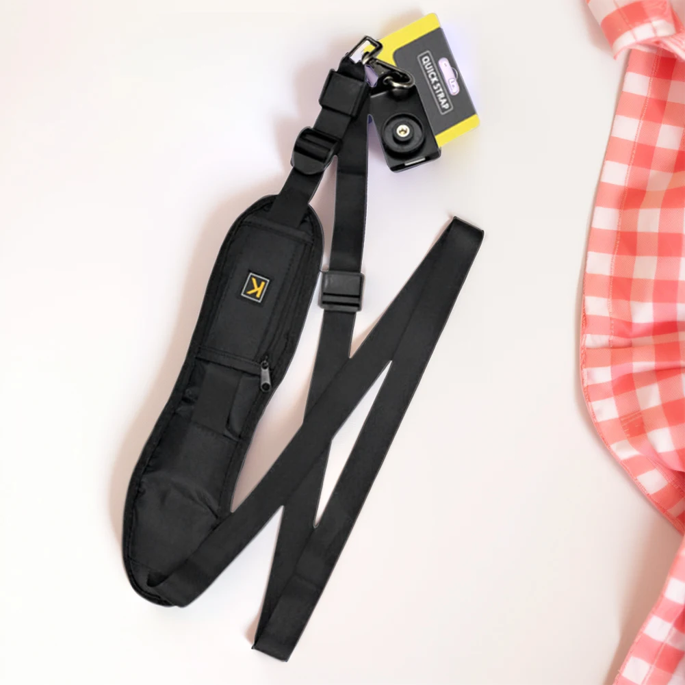 Portable SLR Camera Strap Adjustable Digital Camera Neck Strap Anti-Slip Camera Shoulder Sling Belt for Canon/Nikon/Sony Camera