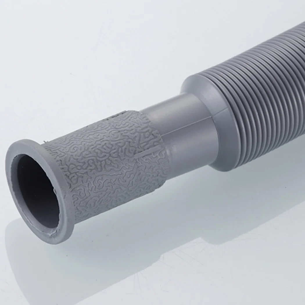 Plastic Flexible Kitchen Basin Strainer Sink Extension Drain Hose Pipe Perfect Replacement for Old or Damaged Drains