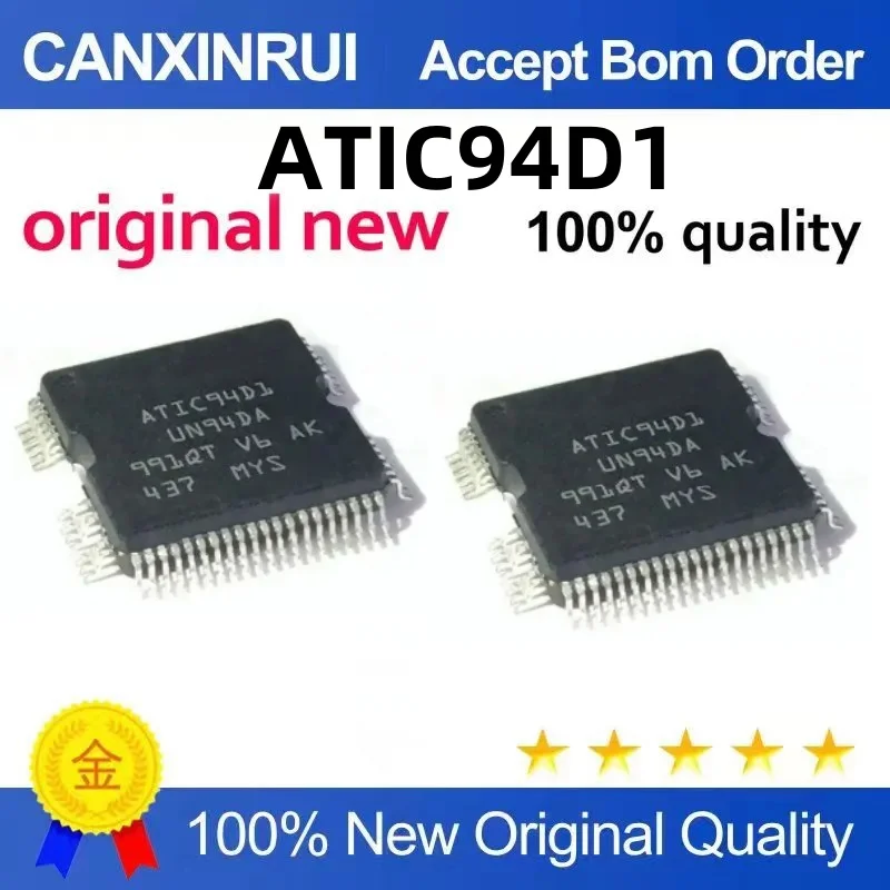 

ATIC94D1 UN94DA QFP64 package Commonly used vulnerable chips for computer boards Monopoly on automotive cores