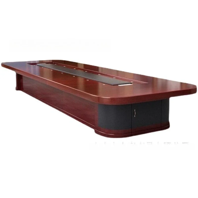 

Oval Painted Veneer Conference Room Conference Table Negotiation Table Training Table V