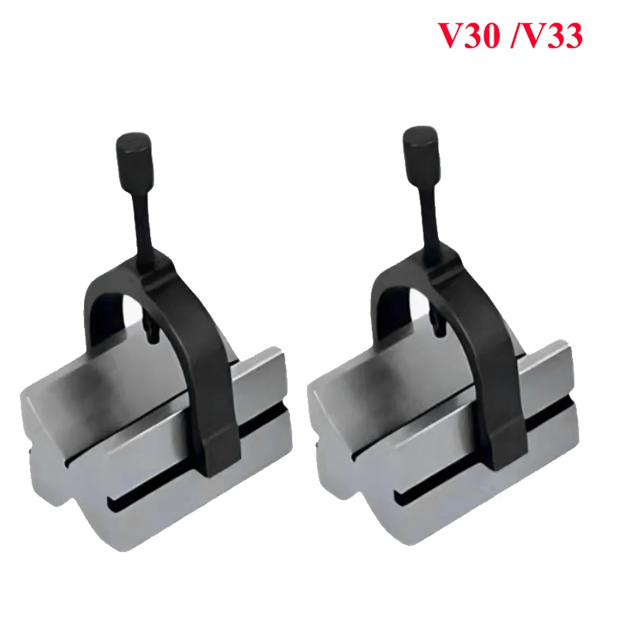 BAAQ 1pc High Precision V Block Clamp Set A Type Machinist Blocks and Clamp Tools Set V30