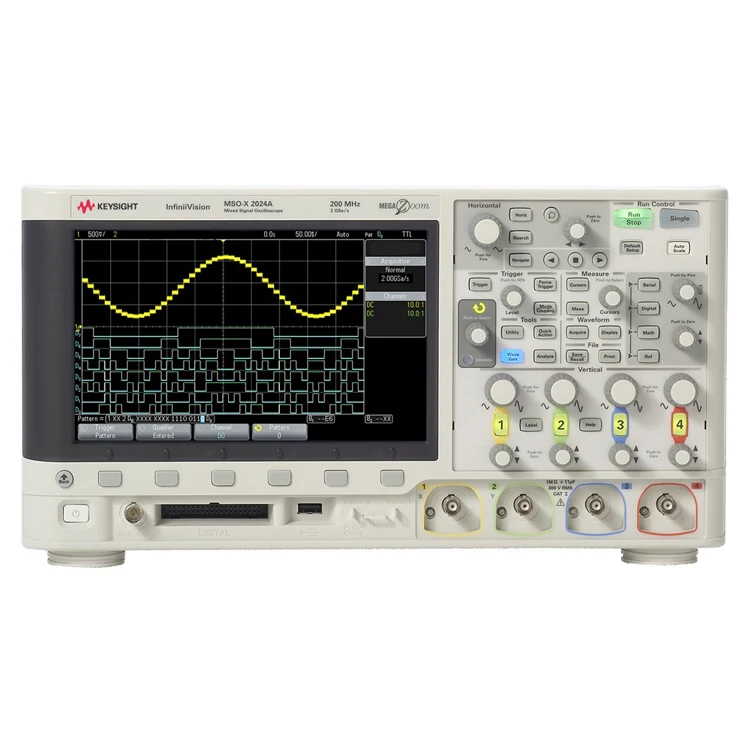 Agilent DSOX2004A 70 MHz 4 Channels Analog Digital Oscilloscope Electronic Testing Equipment Keysight