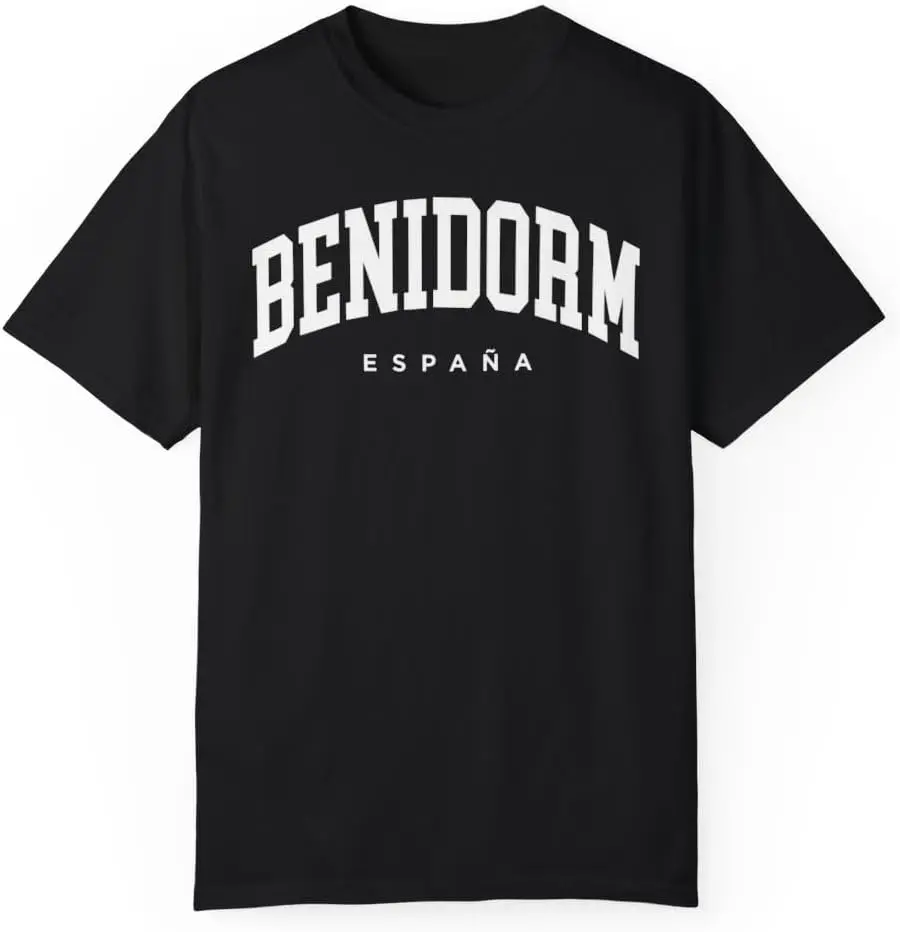 Benidorm Spain Adult Unisex Comfort Colors Short Sleeve T-Shirt