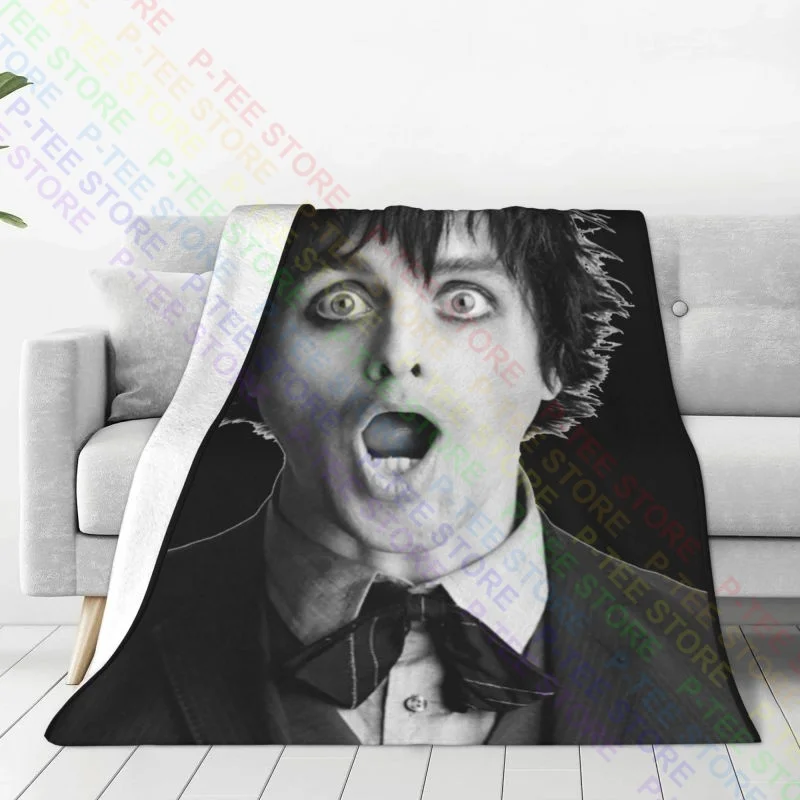 Billie Joe Armstrong Billy Rock Green Day Band Blanket Quilt New Style Breathable Sofa Dedicated Home Decotation