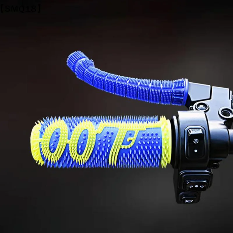 Motorcycle Handle Bar Covers Anti-slip Waterproof Motorcycle Handle Guard Covers Riding Hand Grip Wrap For Driving Safety【SMQ】