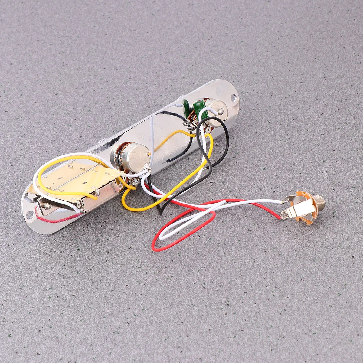 

Guitar Control Board Wiring Harness Guitars Metal Plate Compatible for Telecaster