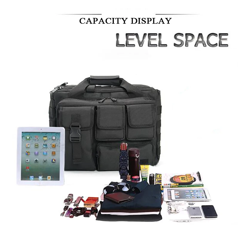 

Outdoor Tactical Military High-capacity Bag Portable Camping Hiking Bag Multifunctional Nylon Combat Crossbody Bag