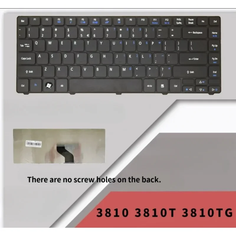 

Новая сменная клавиатура для ноутбуков Acer Starlight 3810, 3810T, 3810TG