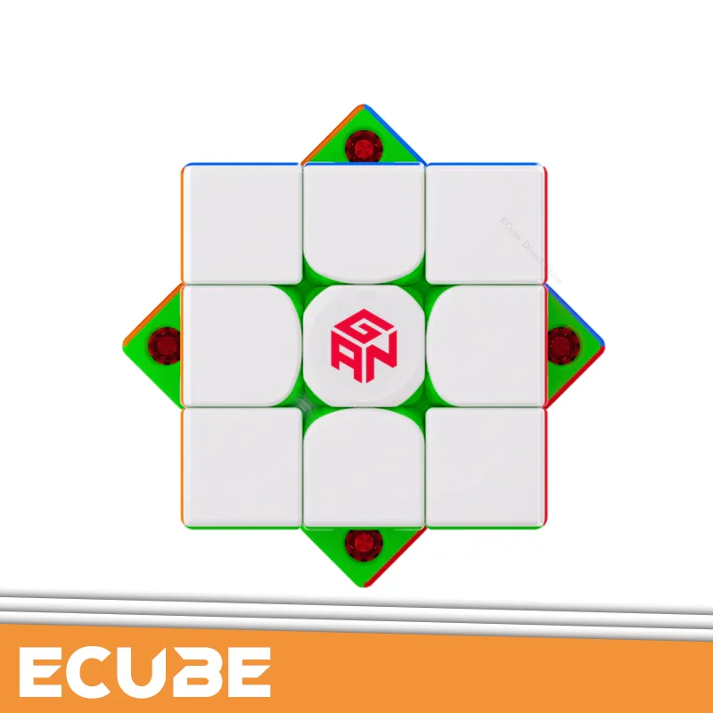 [ECube] GAN356ME Christmas Special Edition 3x3x3 Magnetic Magic Cube 3x3 Speed Puzzle Professional Toy Magico Cubo Gancube