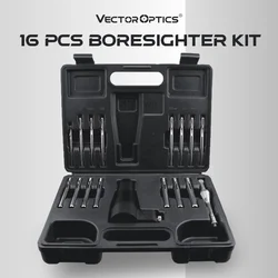 Vector Optics 16 Pcs Rifle Scope Boresighter Kit-Precision Firearm Bore Sighter Kit with Arbors Gunpany