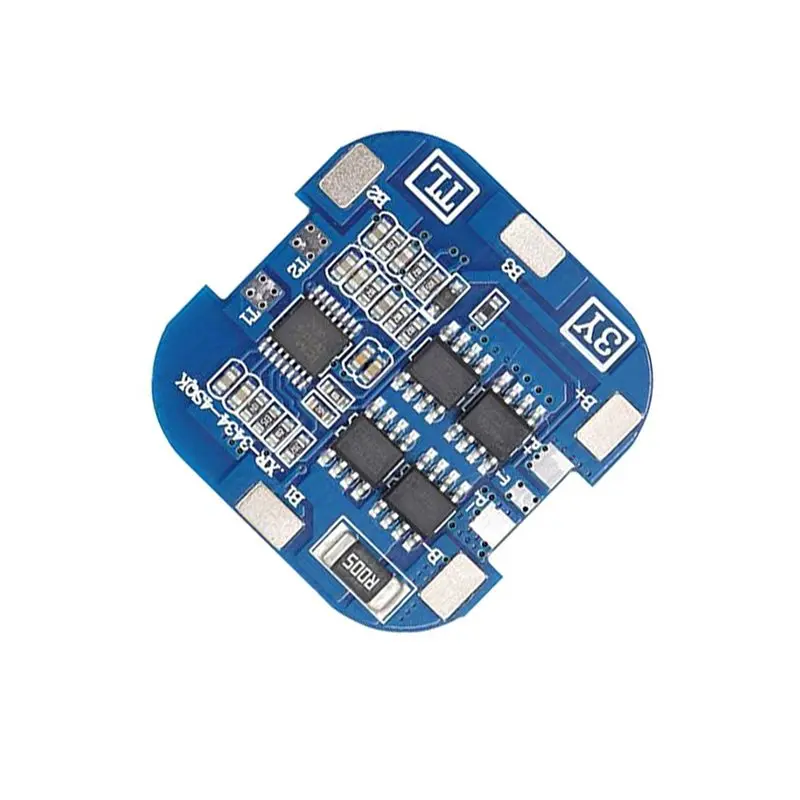 A37T 4S BMS 10A 14.8V 18650 Li- Lithium Battery Protection Board, Overcharge Over-discharge Protection for Solar Sweeping