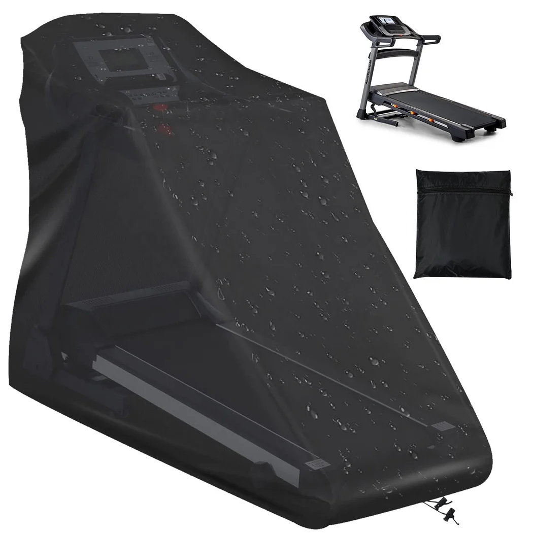 Treadmill Cover Waterproof Treadmill Covers Drawstring Dust-proof Running Machine For Indoor Outdoor Treadmill Use 60x38x79in