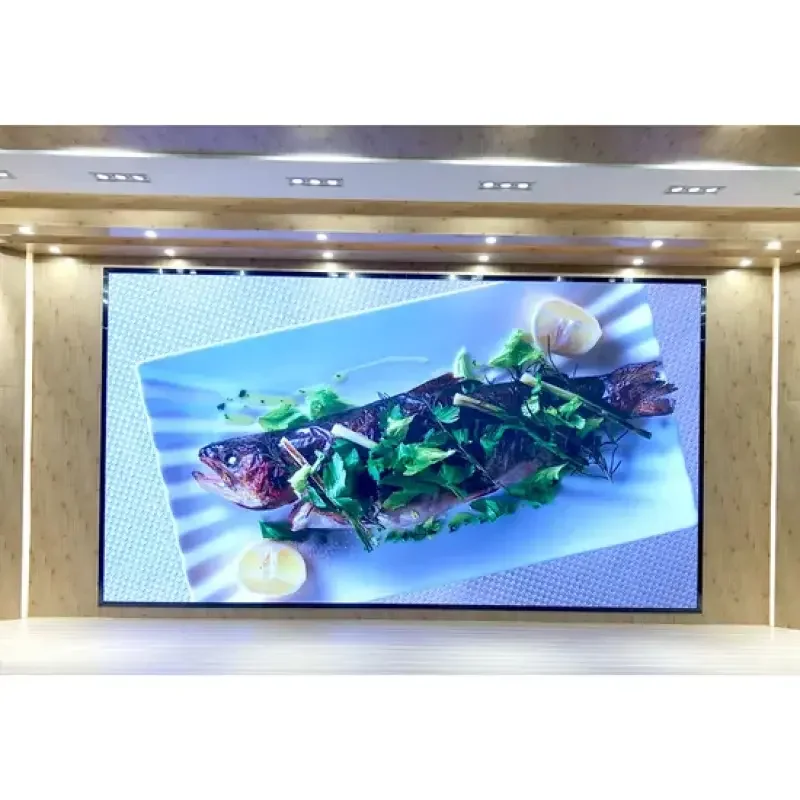Layar LED Tahan Air Kustom Pasokan Langsung Pabrik P4 HD Layar Warna Penuh Dalam Ruangan Dapat Disesuaikan