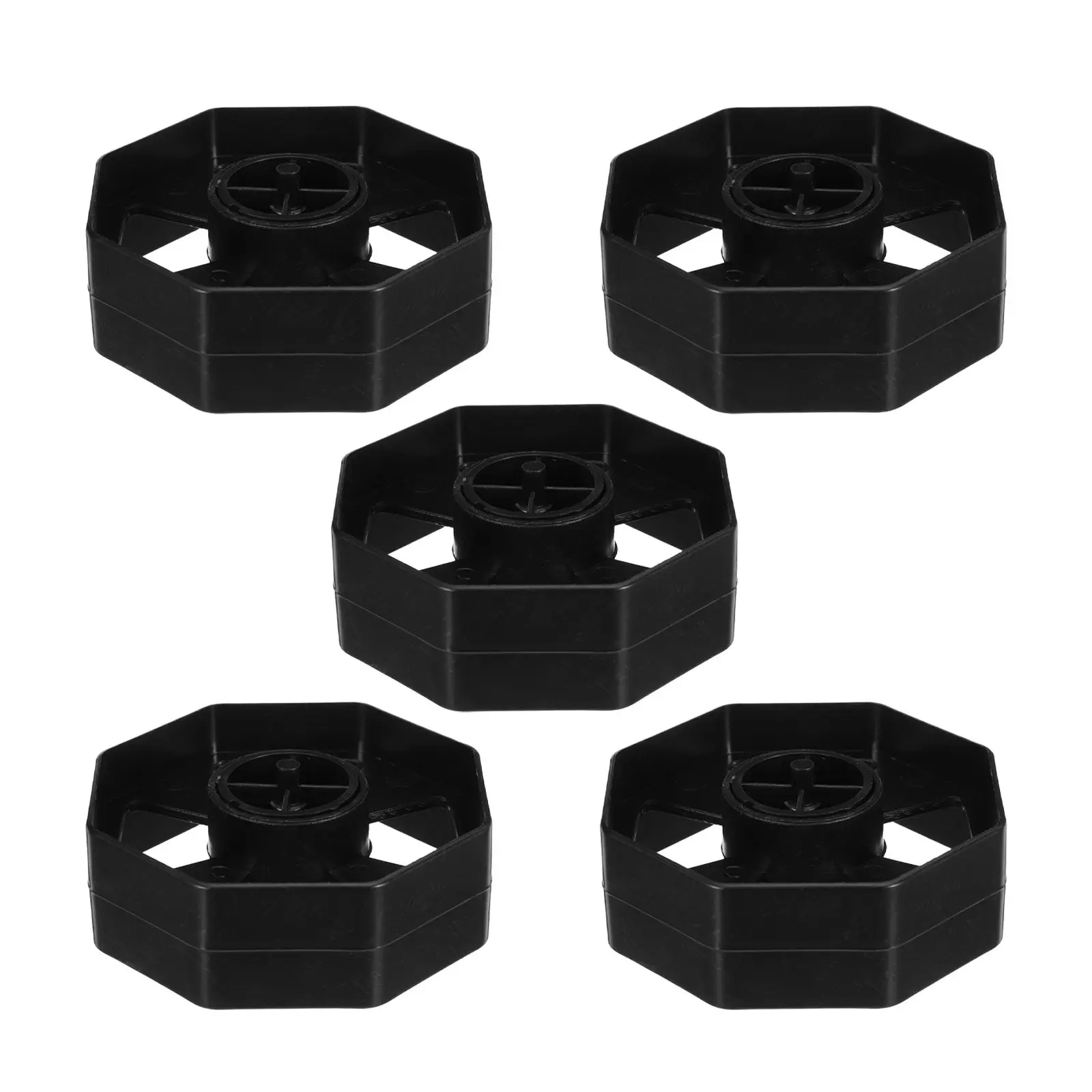 5Set Desktop Tape Dispenser Plastic Roll Inner Wheel Insert Office School Shop Tape Replacement Accessory