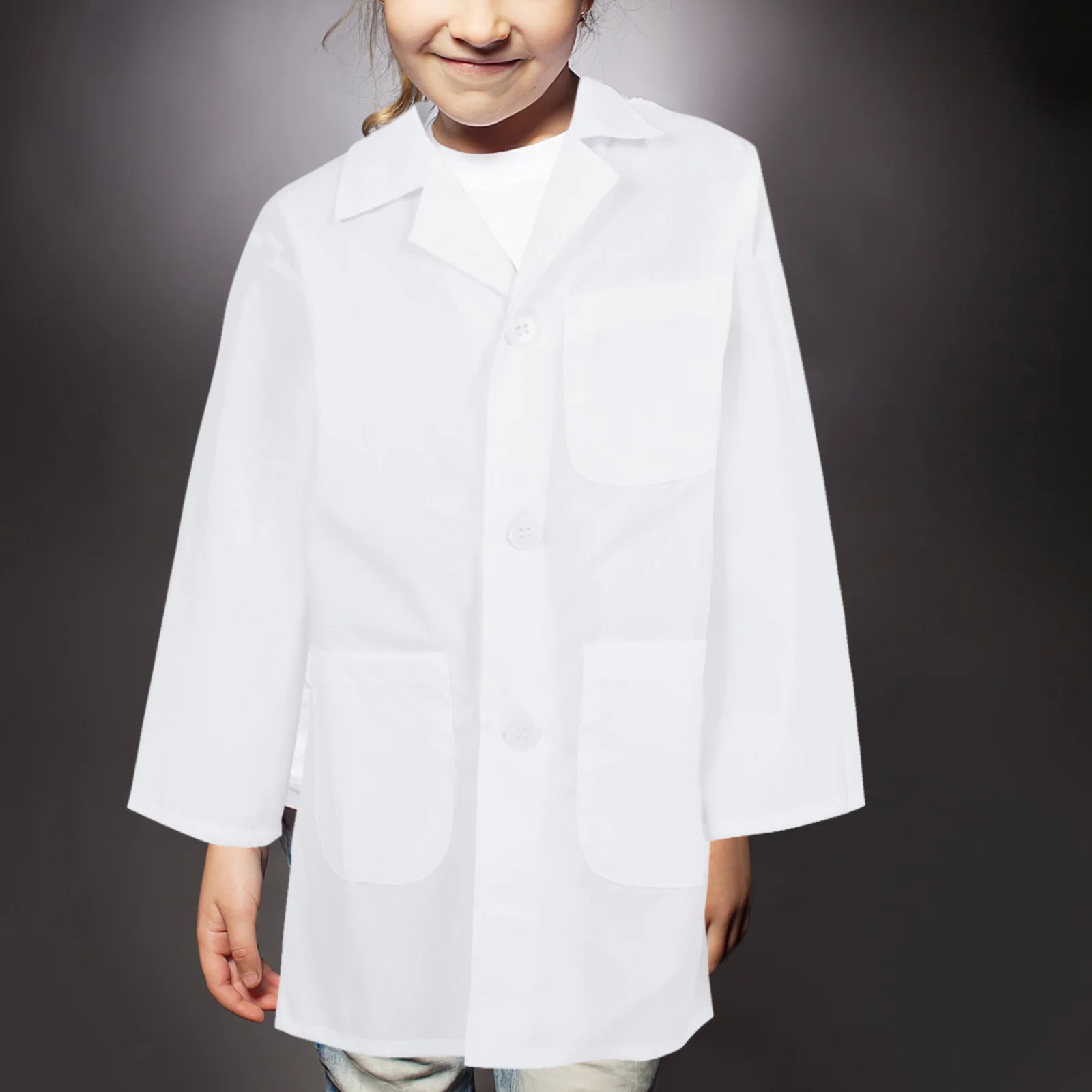

Children Lab Kids Uniform Toddler Coat Costume Costume Halloween Party Role Play Clothes