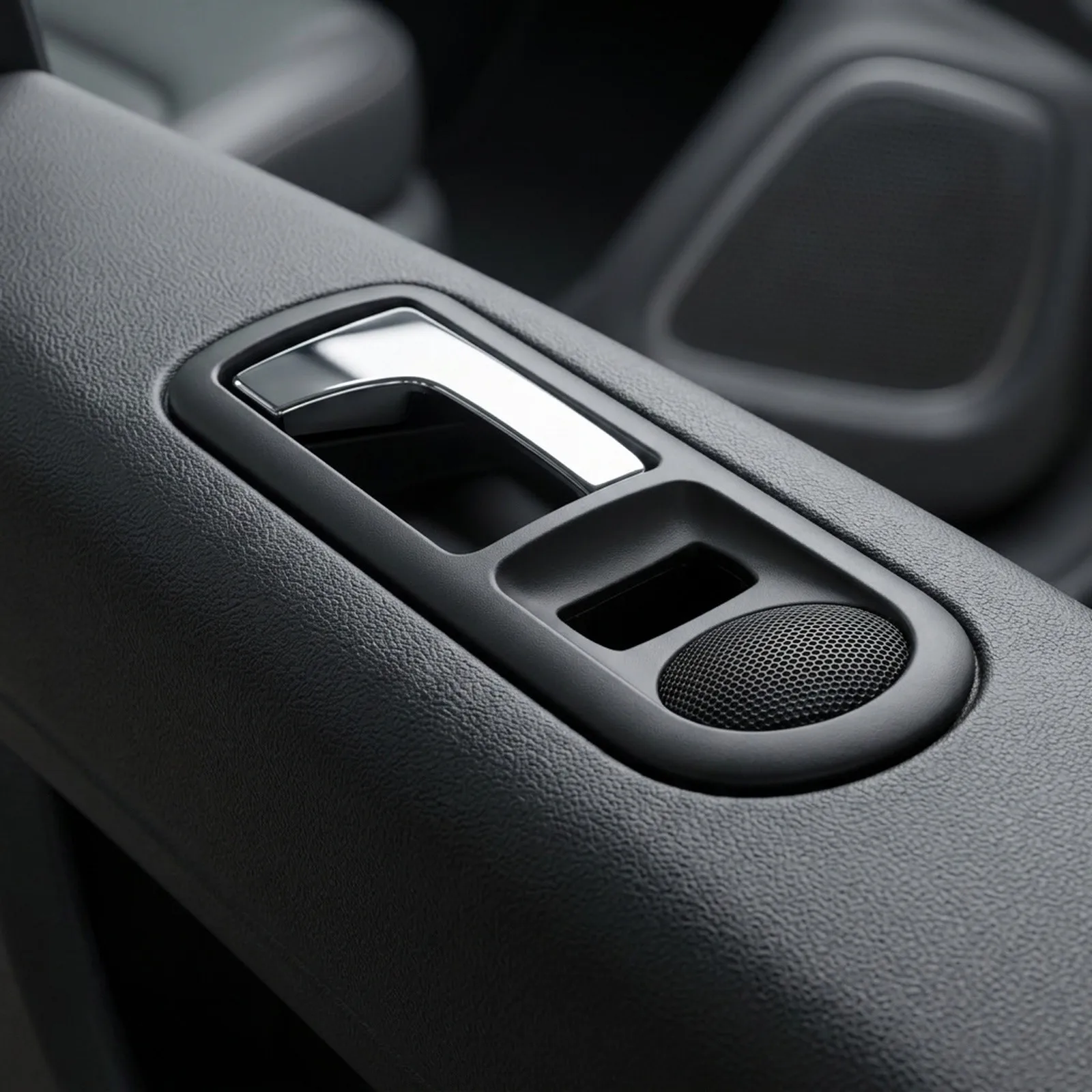 For Daily Vehicle Use Interior Door Handle Replacement Door Grip Automotive-grade ABS Material Smooth Door Operation Function
