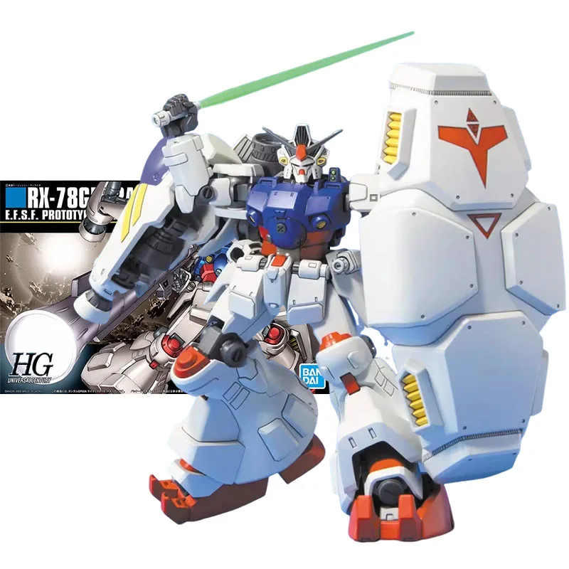 

Фигурка Bandai Gundam, набор моделей аниме, фигурки HGUC RX-78 GP02A, мобильный костюм, Gunpla, экшн-фигурки, игрушки для мальчиков, детские подарки