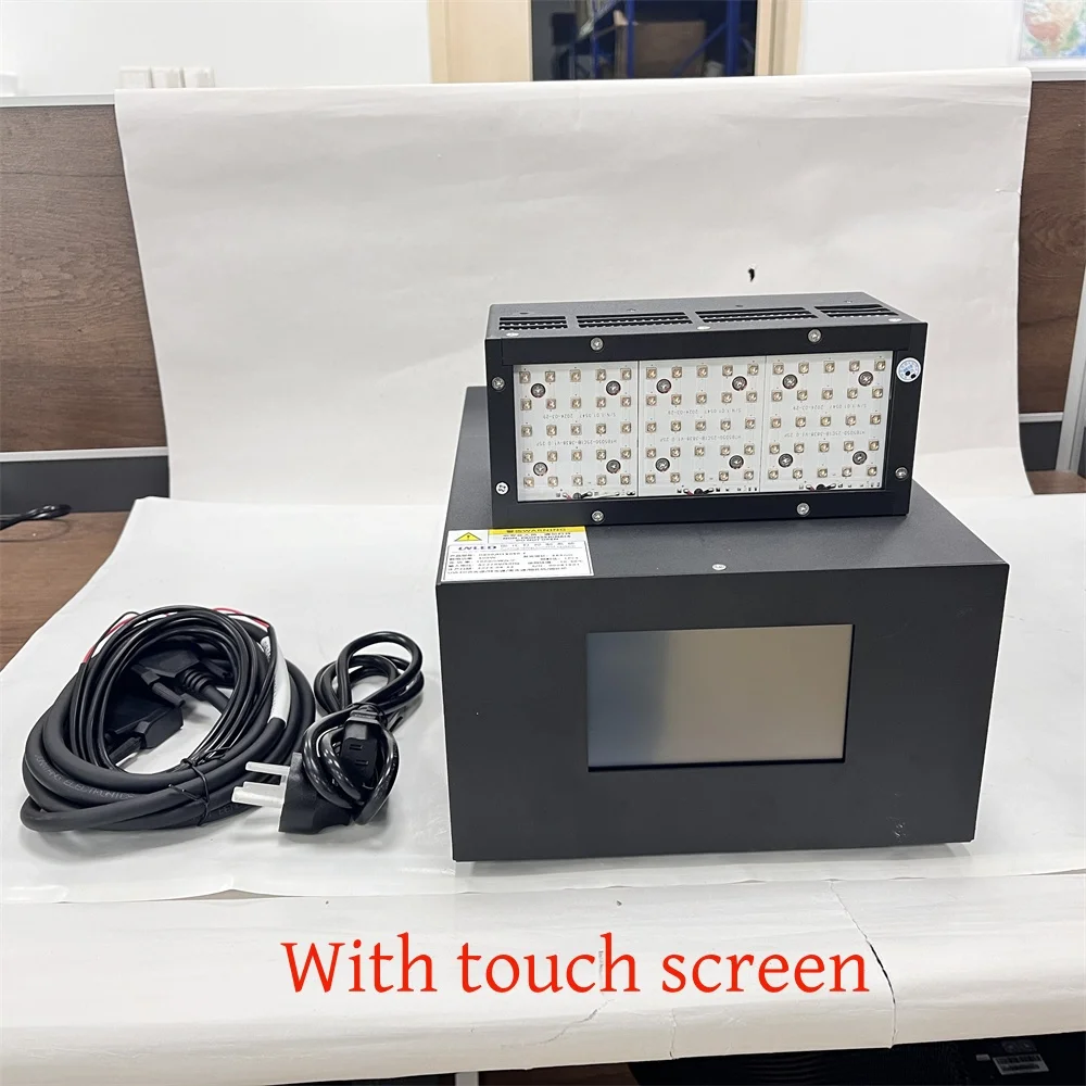 

Air Cooled High Power 300W Uv Led Curing Lamp Area Light Source Uv Lamp Uv Led Curing System with Touch Screen Electric Box