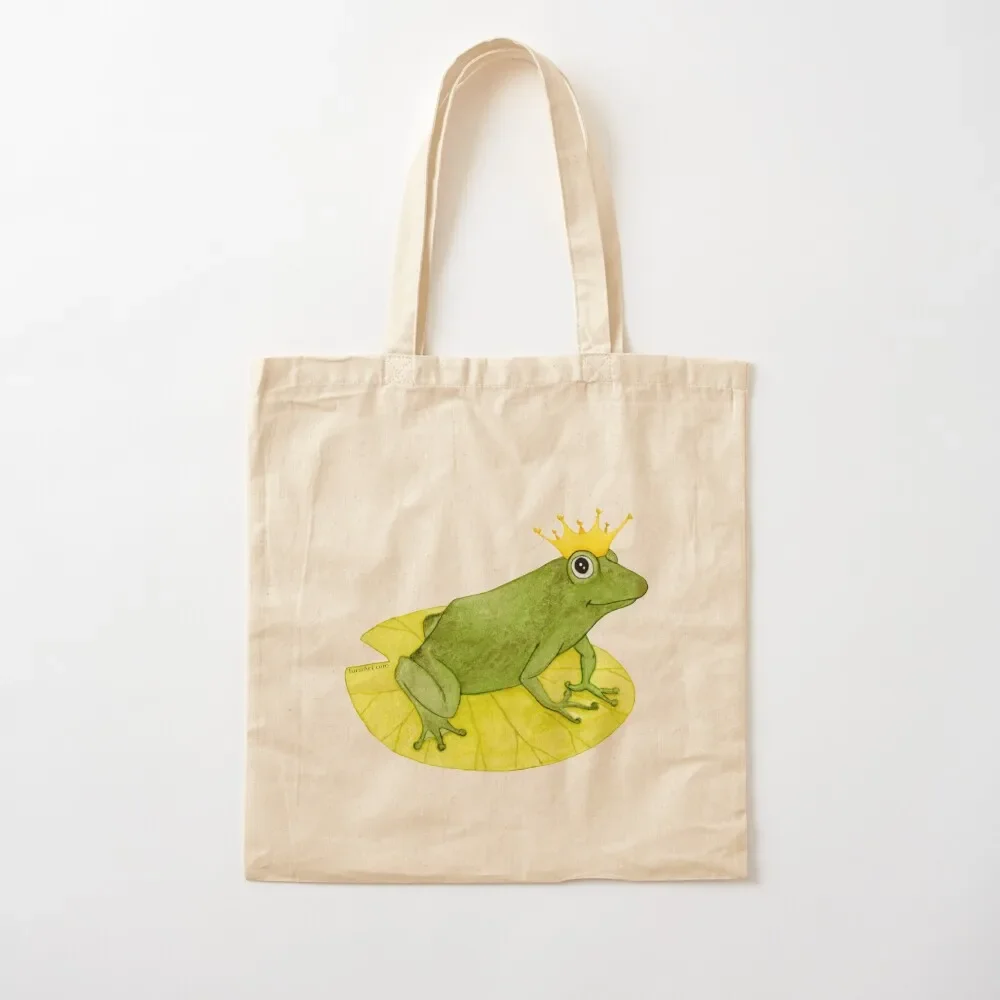 

Frog Prince Tote Bag tote bags men eco pack Tote Bag