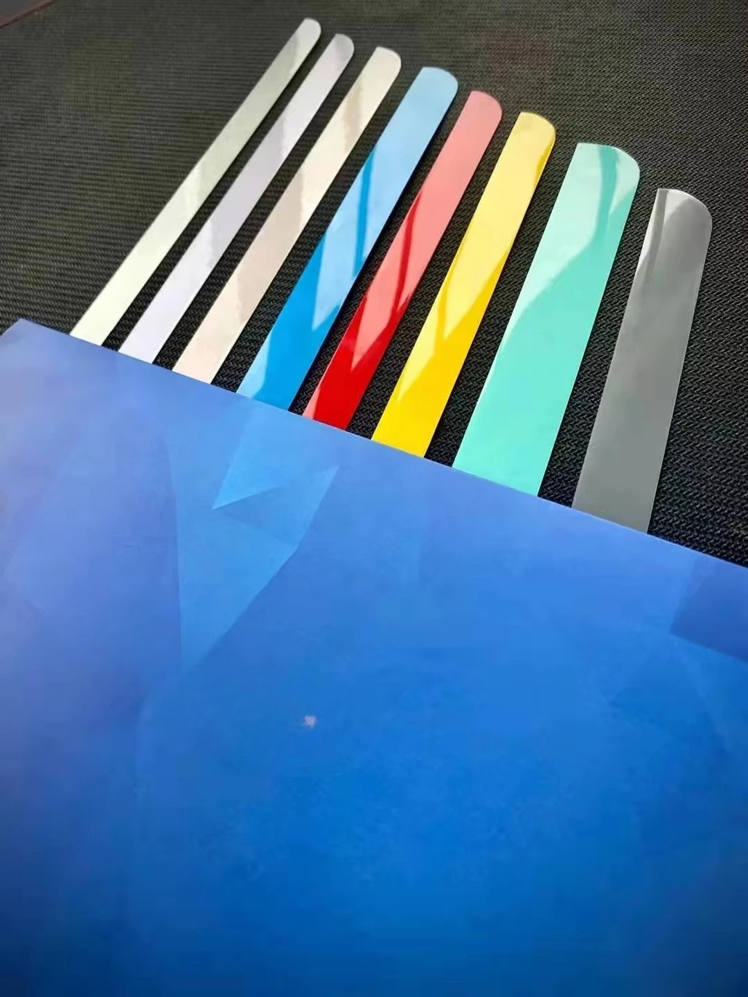 

Глянцевая виниловая пленка для авто GREY PVC Super Vinyl Wrap Midnight Purple Blue, без пузырьков воздуха, для оклейки кузова автомобиля