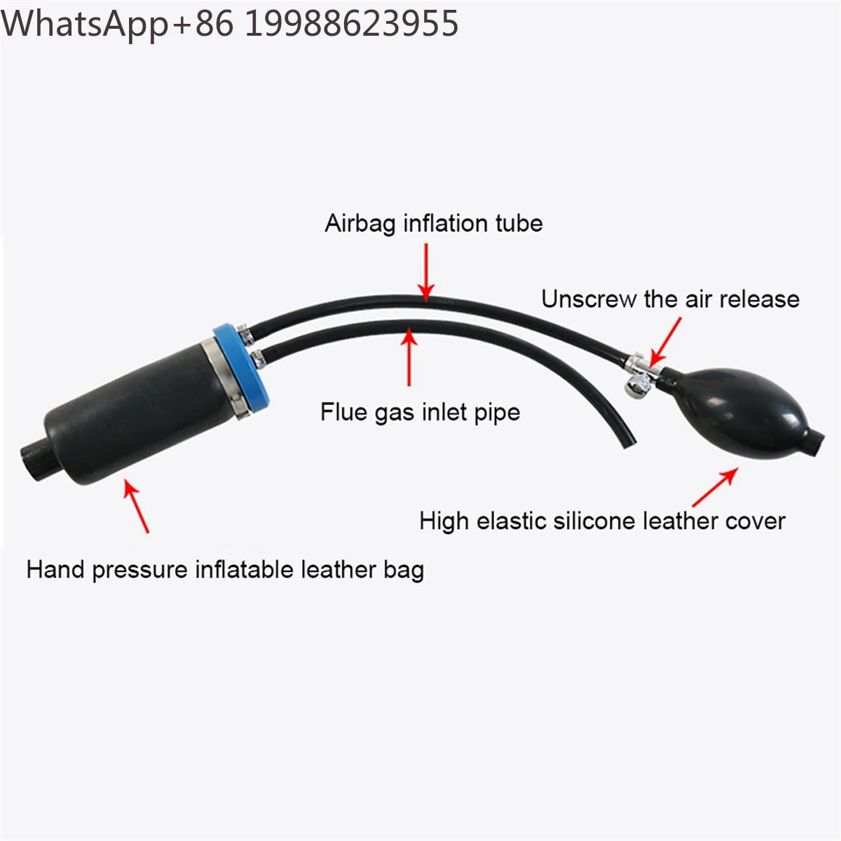 !Buy Now Expandable Smog Leak Detector for All Intake and Exhaust Shapes Quickly Diagnose Any Intake Problems
