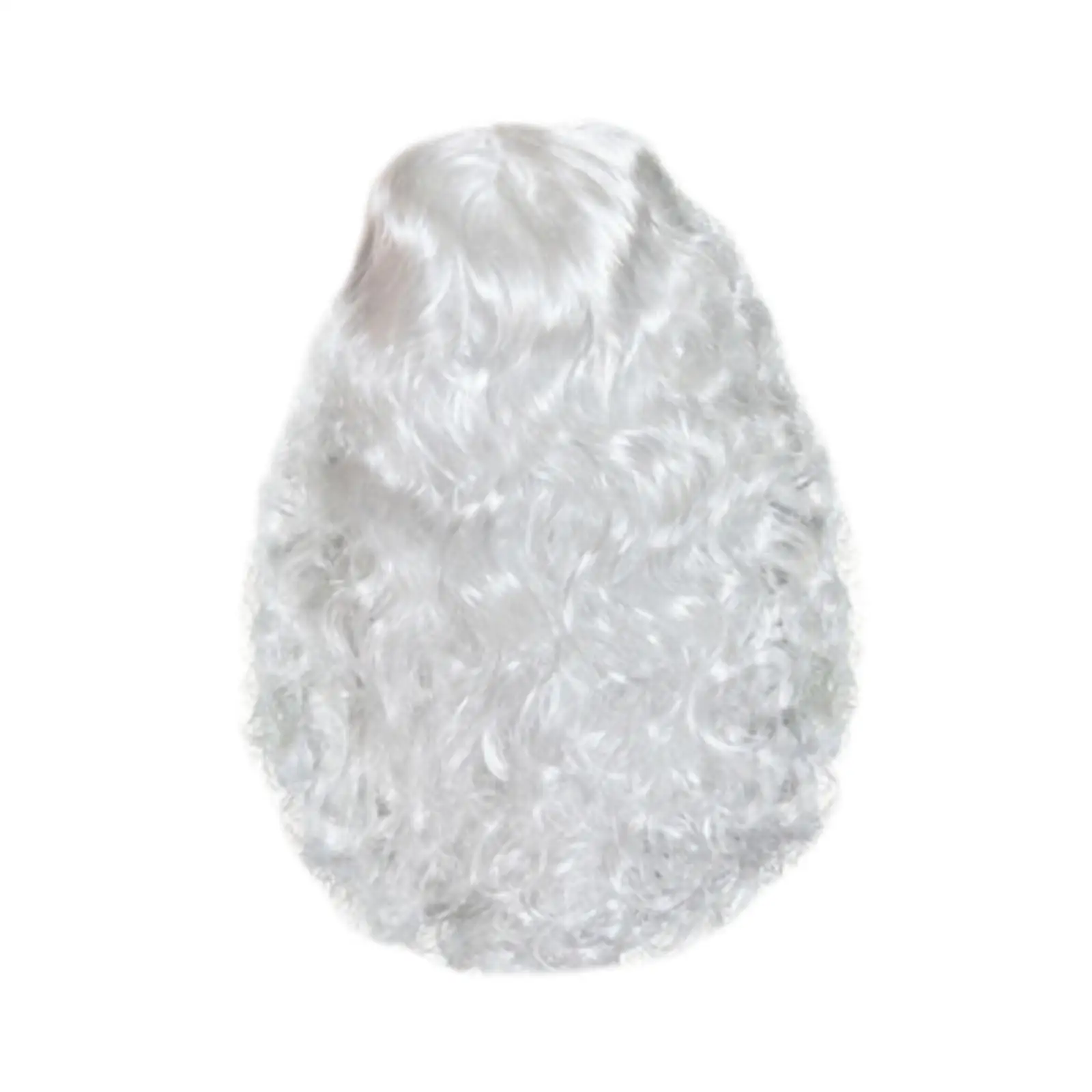 باروكة أزياء سانتا المرحة لعيد الميلاد من أجل الدعائم الكرنفالات التنكرية للعب الأدوار