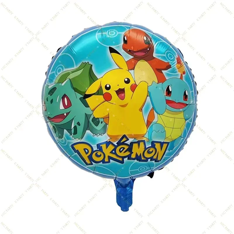 Pokémon Pikachu Folieballon Verjaardagsparty Decoratie Benodigdheden voor Kinderen Verjaardagsparty Huisdecoratie Benodigdheden Babyshower Ballon G